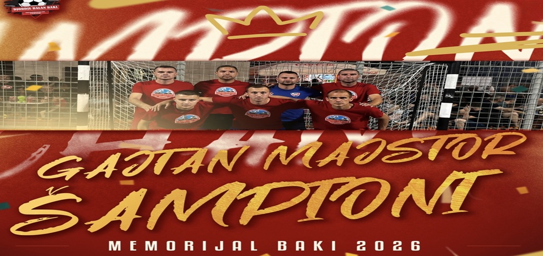 ГАЈТАН МАЈСТОР ШАМПИОН VI МЕМОРИЈАЛНОГ ТУРНИРА „ЂОРЂЕ БАЛАН – БАКИ“